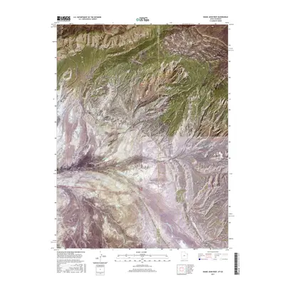 2017 Map of Snake John Reef, 2017 Print