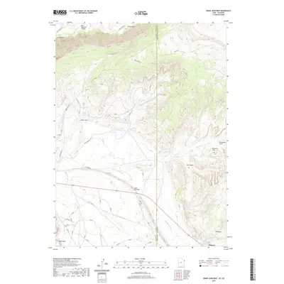 2020 Map of Snake John Reef, 2020 Print