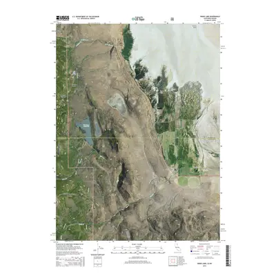 2015 Map of Snake Lake, 2015 Print