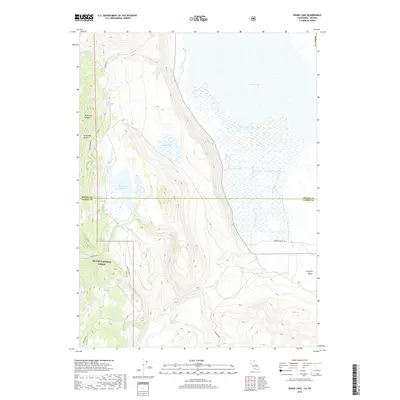 2018 Map of Snake Lake, 2018 Print