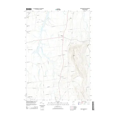 2015 Map of Snake Mountain, 2015 Print