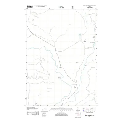 2011 Map of Snake River Butte, 2011 Print