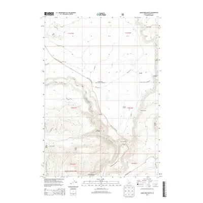 2013 Map of Snake River Butte, 2013 Print