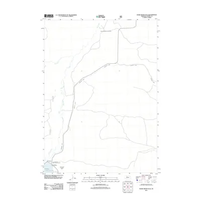 2011 Map of Snake River Falls, 2011 Print