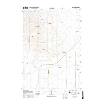 2013 Map of Snaky Canyon, 2013 Print