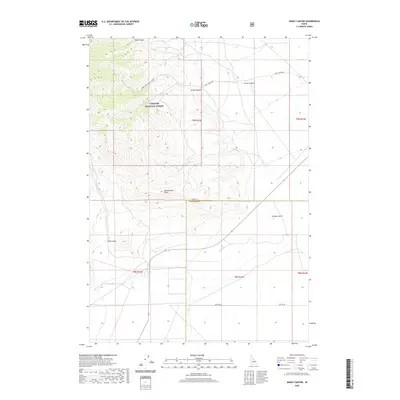 2020 Map of Snaky Canyon, 2020 Print
