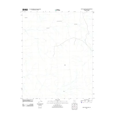 2011 Map of Snap Canyon East, 2011 Print
