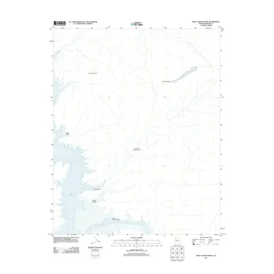 2011 Map of Snap Canyon West, 2011 Print