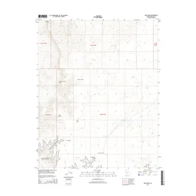 2014 Map of Snap Draw, 2014 Print