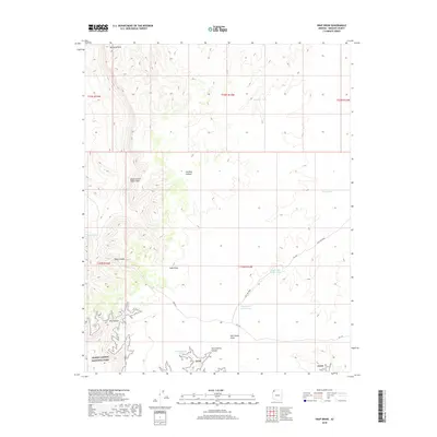 2018 Map of Snap Draw, 2018 Print