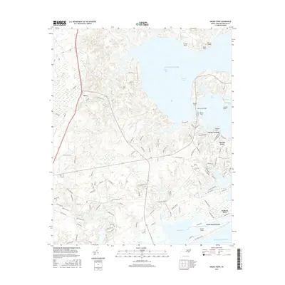 2016 Map of Sneads Ferry, 2016 Print