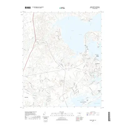 2019 Map of Sneads Ferry, 2019 Print