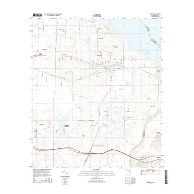 2015 Map of Sneads, 2015 Print