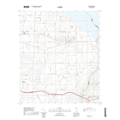 2018 Map of Sneads, 2018 Print
