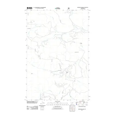 2011 Map of Snedaker Basin, 2011 Print