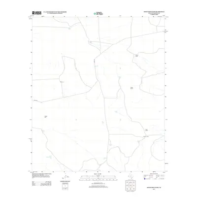 2012 Map of Sneed Mountain, 2012 Print