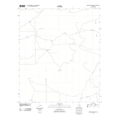 2010 Map of Sneed Mountain NE, 2010 Print
