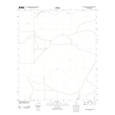 2013 Map of Sneed Mountain NE, 2013 Print