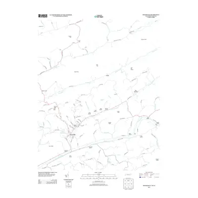 2013 Map of Sneedville, 2013 Print