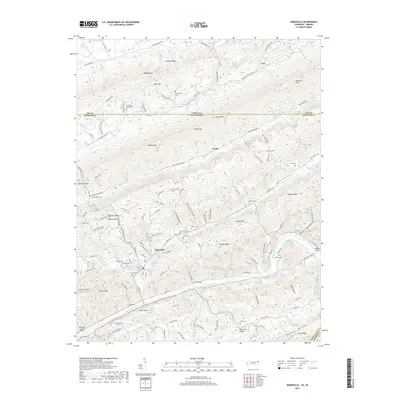 2019 Map of Sneedville, 2019 Print