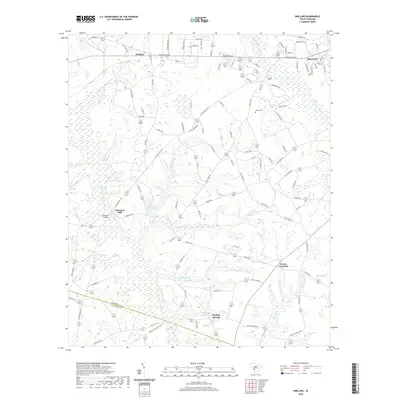 2020 Map of Snelling, 2020 Print