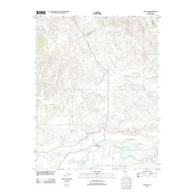 2012 Map of Snelling, 2012 Print