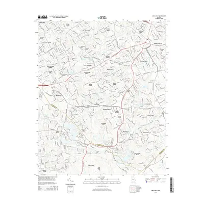 2014 Map of Snellville, 2014 Print
