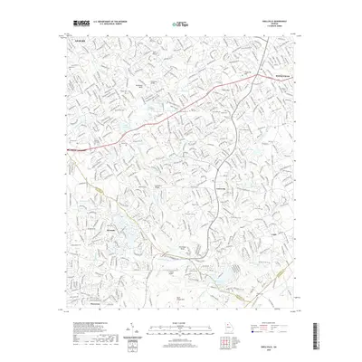 2020 Map of Snellville, 2020 Print