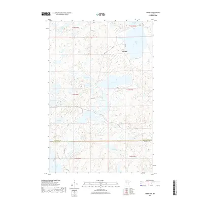 2019 Map of Snider Lake, 2019 Print