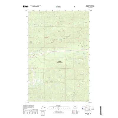 2020 Map of Snider Peak, 2020 Print