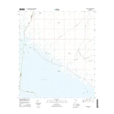 2015 Map of Snipe Island, 2015 Print
