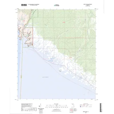 2024 Map of Snipe Island, 2024 Print