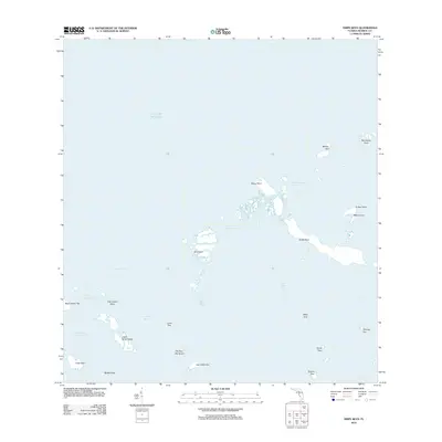 2012 Map of Snipe Keys, 2012 Print