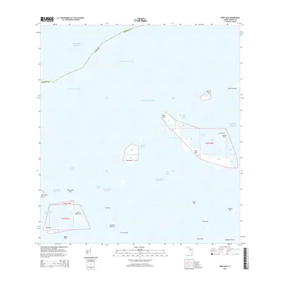 2015 Map of Snipe Keys, 2015 Print