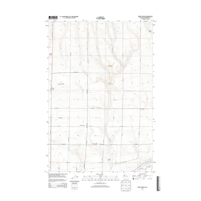 2013 Map of Snipes Creek, 2013 Print