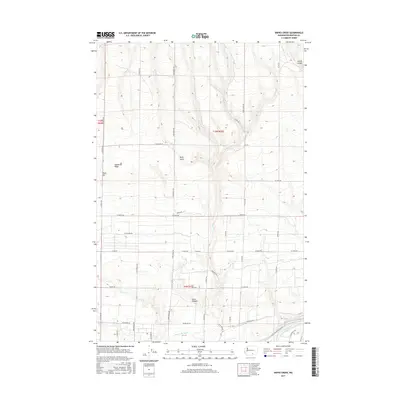 2017 Map of Snipes Creek, 2017 Print