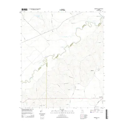 2014 Map of Snipesville, 2014 Print