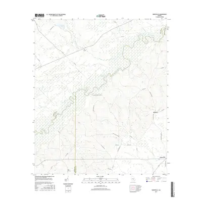2017 Map of Snipesville, 2017 Print