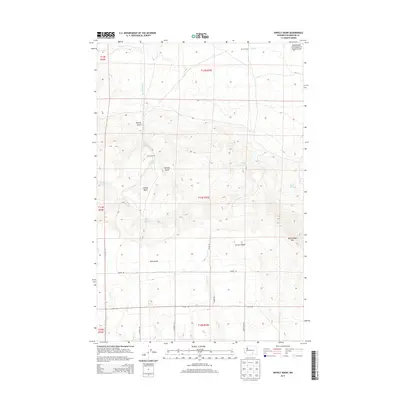 2013 Map of Snively Basin, 2013 Print