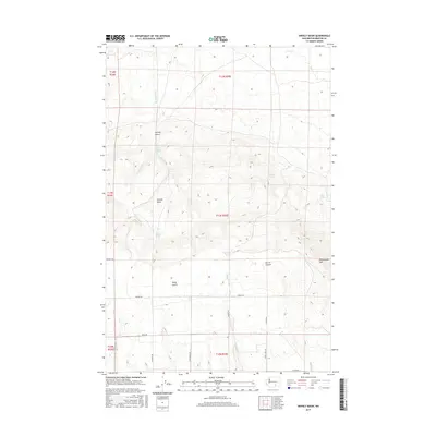 2017 Map of Snively Basin, 2017 Print