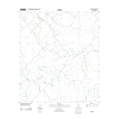 2013 Map of Snook, 2013 Print