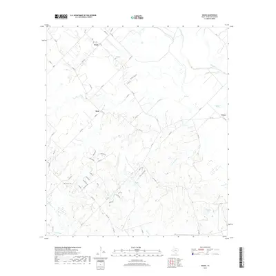 2019 Map of Snook, 2019 Print
