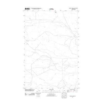 2011 Map of Snoose Creek, 2011 Print