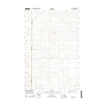 2014 Map of Snoose Creek, 2014 Print