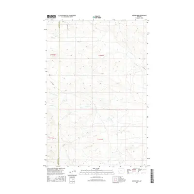 2017 Map of Snoose Creek, 2017 Print