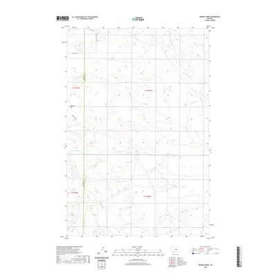 2020 Map of Snoose Creek, 2020 Print