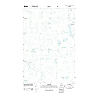 2011 Map of Snoqualmie Lake, 2011 Print