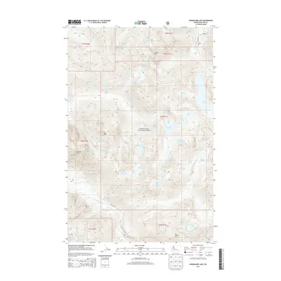 2014 Map of Snoqualmie Lake, 2014 Print