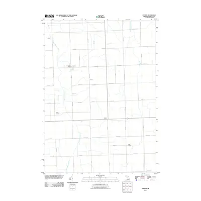 2011 Map of Snover, 2011 Print