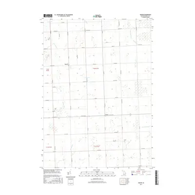 2017 Map of Snover, 2017 Print